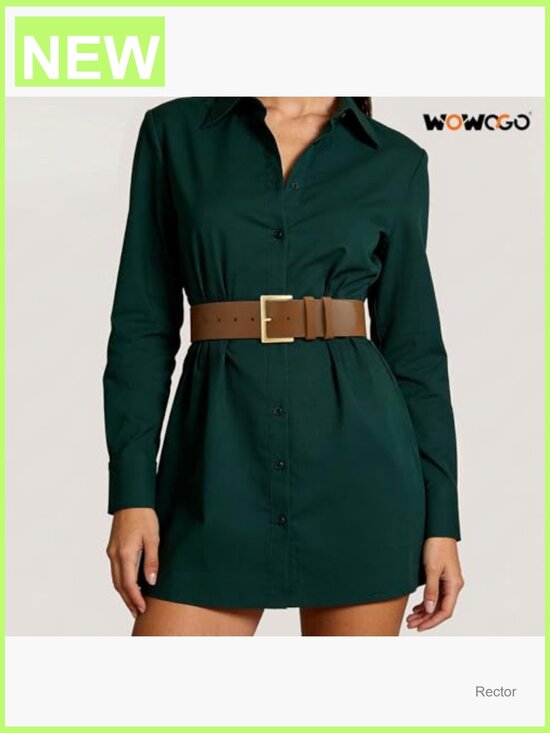 Wide Leather Belt for Women Chunky 1.9\